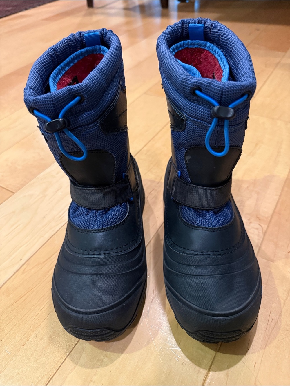 The North Face Kids Navy Blue Winter Snow Boots -